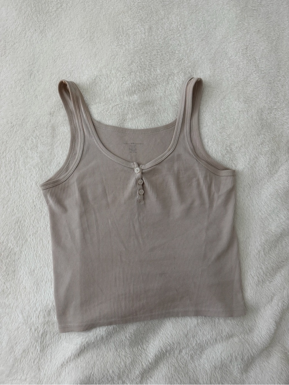 Brandy Melville taupe tank